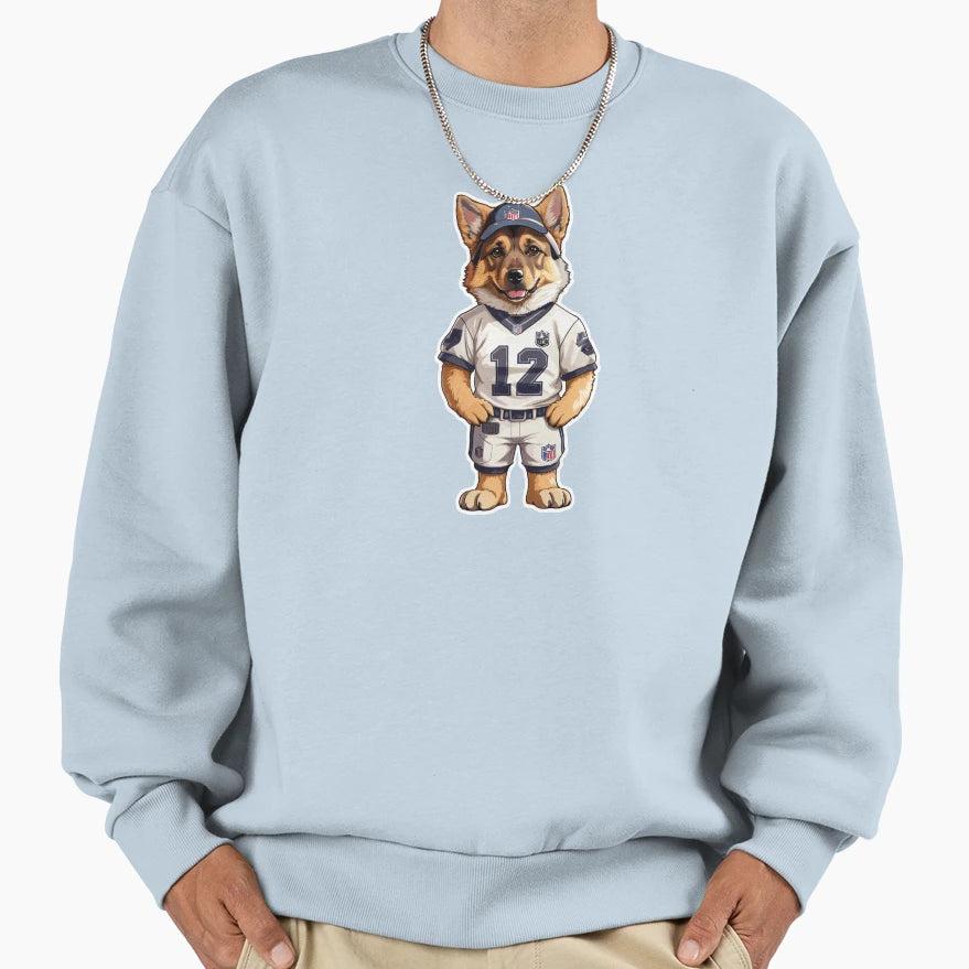 Quarterback Pawster Sweatshirt - Graphic Print Men Women - T-Shirt, Sweatshirt, Hoodie