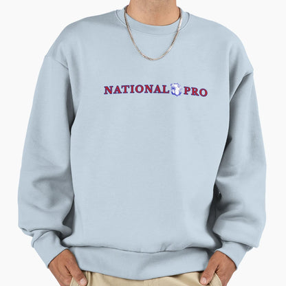 National Pro Neck Bike Cranks Bmx Old Sweatshirt - Graphic Print Unisex - T-Shirt, Sweatshirt, Hoodie