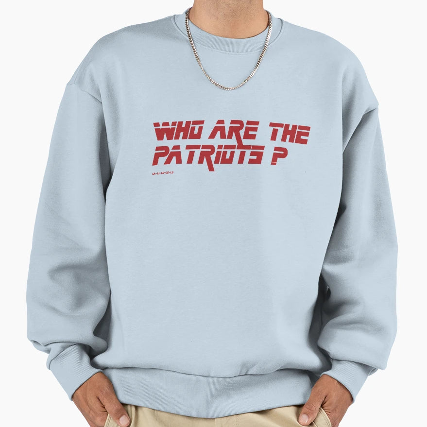 Metal Gear Solid Who Are Patriots La Sweatshirt - Graphic Print for Adults - T-Shirt, Sweatshirt, Hoodie