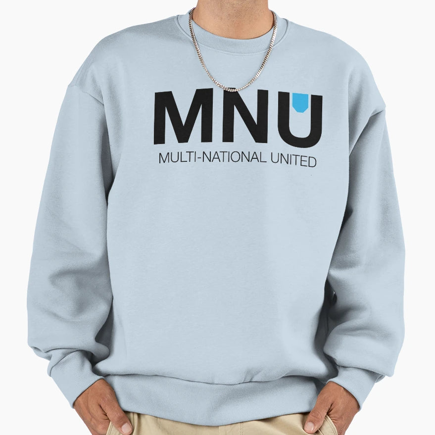 Multi National United White Sweatshirt - Casual Everyday Wear Men Women - T-Shirt, Sweatshirt, Hoodie