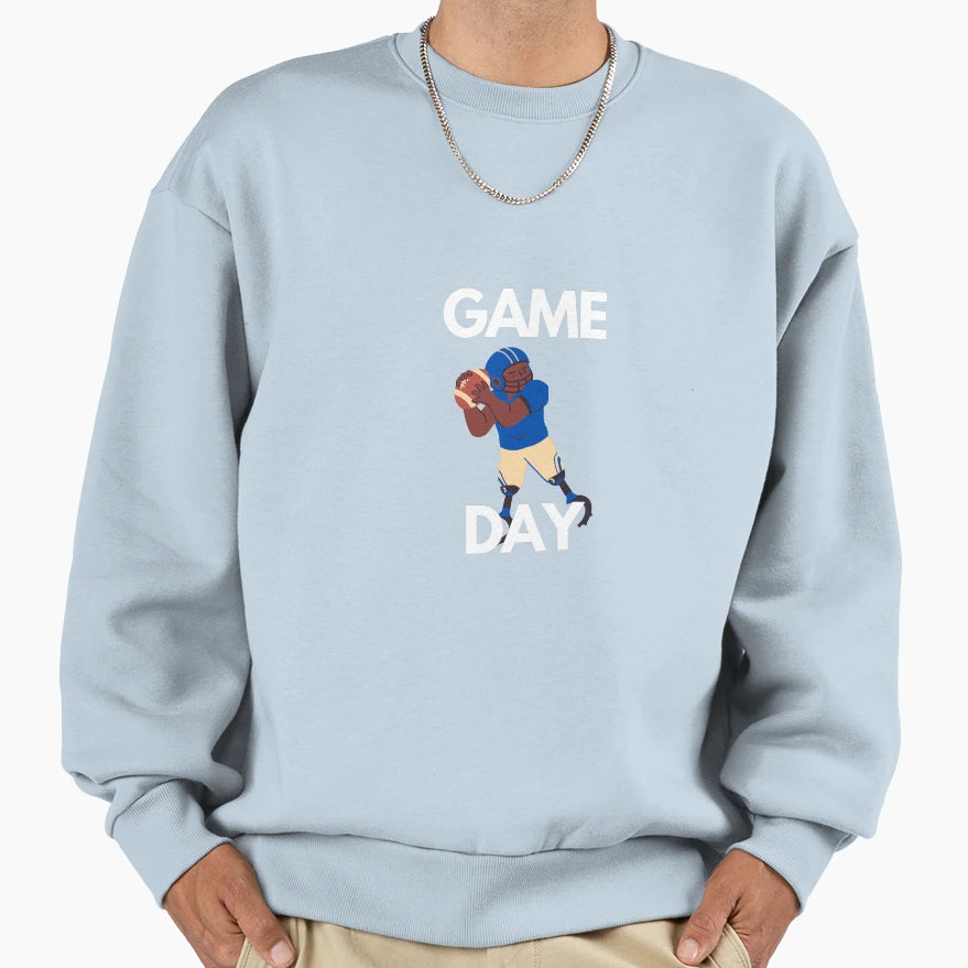 Game Day Sweatshirt - Custom Art Print for Adults - T-Shirt, Sweatshirt, Hoodie
