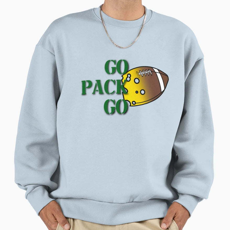Go Pack Go Sweatshirt - Novelty Apparel Men Women - T-Shirt, Sweatshirt, Hoodie
