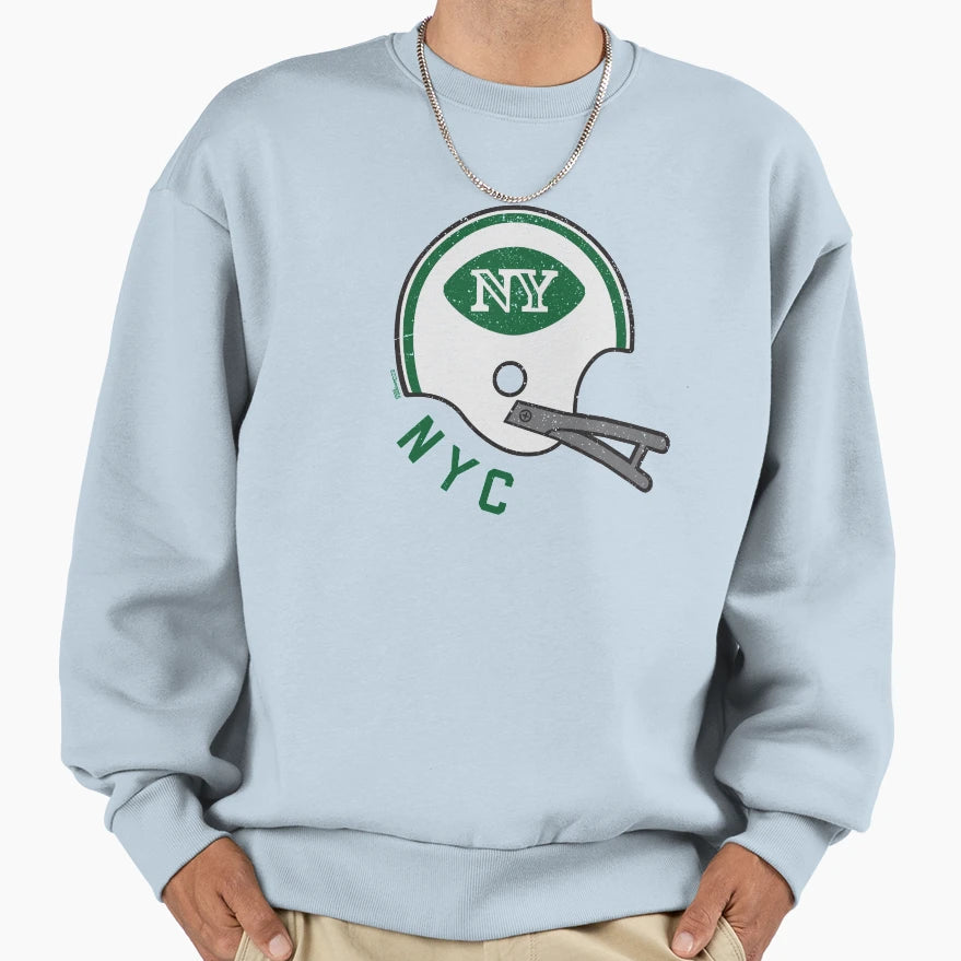 Nyc Damgoodgame Jets Ny Lid Sweatshirt - Fun Novelty Design Unisex - T-Shirt, Sweatshirt, Hoodie