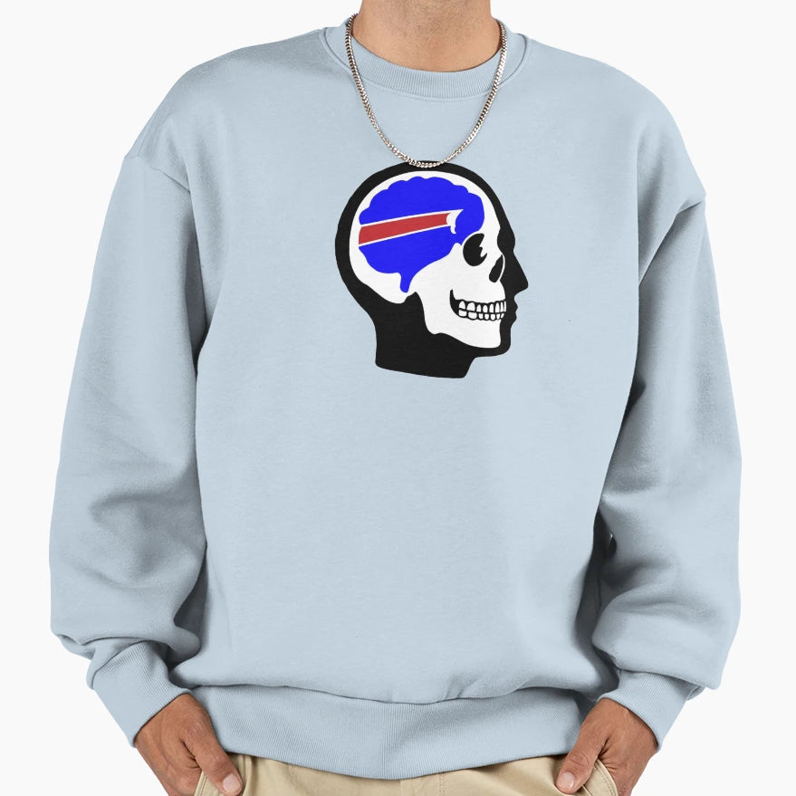 Buffalo Brain 1 0 Sweatshirt - Unique Graphic Men Women - T-Shirt, Sweatshirt, Hoodie