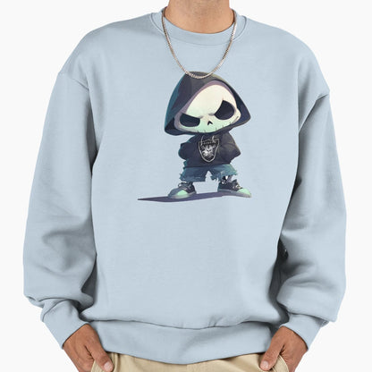 Hi Rollerskeleton Sweatshirt - Fun Novelty Design Unisex - T-Shirt, Sweatshirt, Hoodie