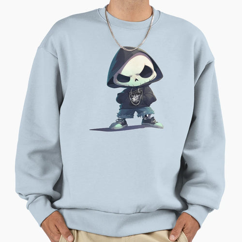 Hi Rollerskeleton Sweatshirt - Fun Novelty Design Unisex - T-Shirt, Sweatshirt, Hoodie