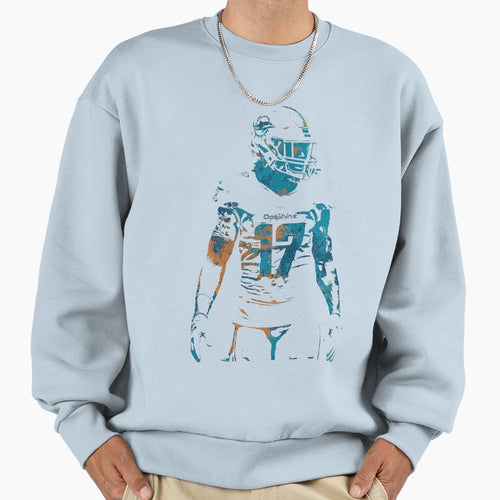 Jaylen Waddle Sweatshirt - Unique Graphic for Adults - T-Shirt, Sweatshirt, Hoodie
