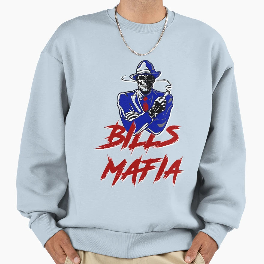 Bills Mafia Sweatshirt - Casual Everyday Wear Unisex - T-Shirt, Sweatshirt, Hoodie