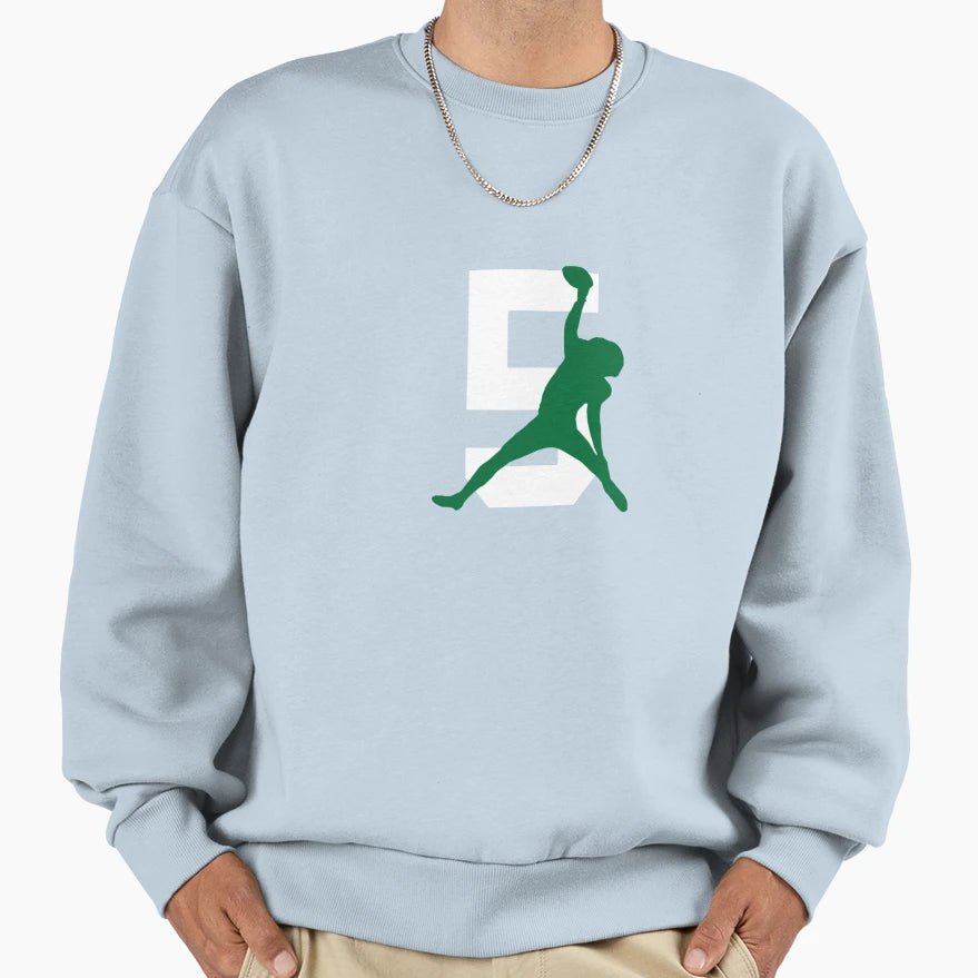 Jets Garrett Wilson Number 5 Air Sweatshirt - Custom Art Print for Adults - T-Shirt, Sweatshirt, Hoodie