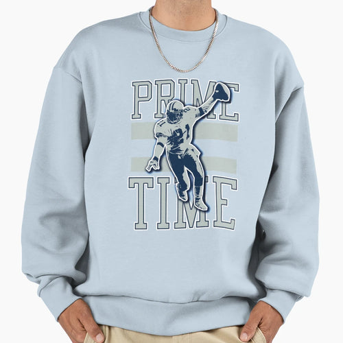 Prime Time Dallas Football Sweatshirt - Graphic Print for Adults - T-Shirt, Sweatshirt, Hoodie