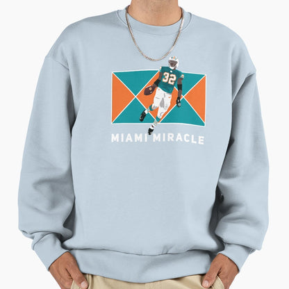 Miami Miracle Sweatshirt - Trendy Graphic Men Women - T-Shirt, Sweatshirt, Hoodie
