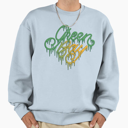 Green Bay Cold Icicle Lettering Sweatshirt - Novelty Apparel Men Women - T-Shirt, Sweatshirt, Hoodie