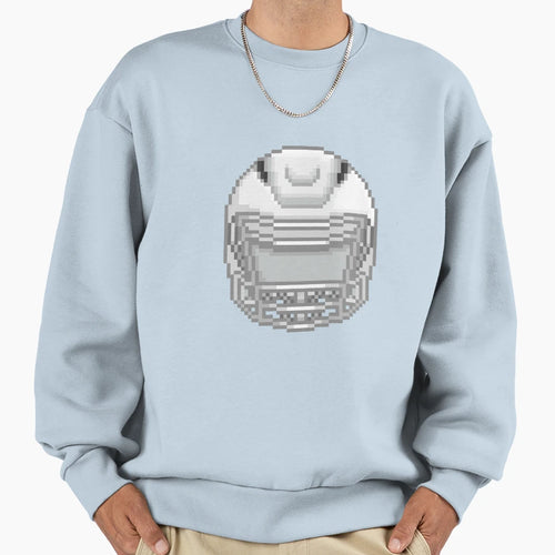 White Football Helmet 1 Sweatshirt - Unique Graphic Men Women - T-Shirt, Sweatshirt, Hoodie