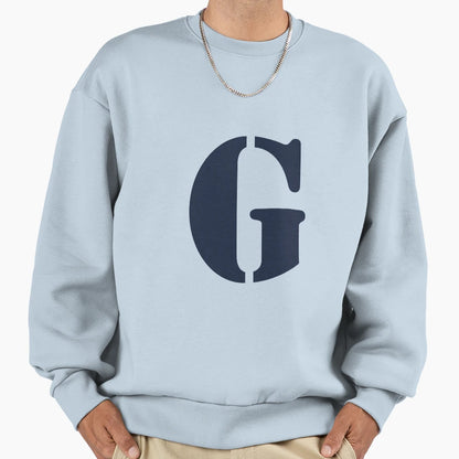 Letter G Sweatshirt - Unique Graphic for Adults - T-Shirt, Sweatshirt, Hoodie