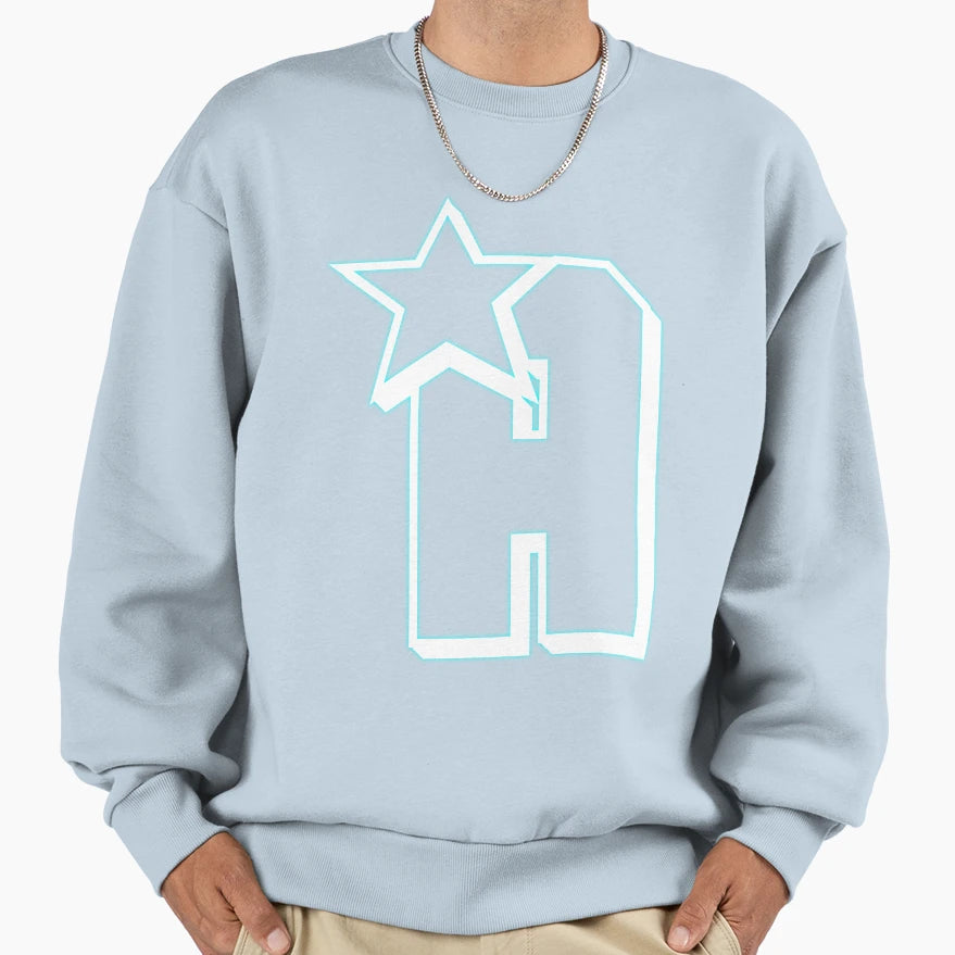 Letter Sweatshirt - Trendy Graphic Men Women - T-Shirt, Sweatshirt, Hoodie