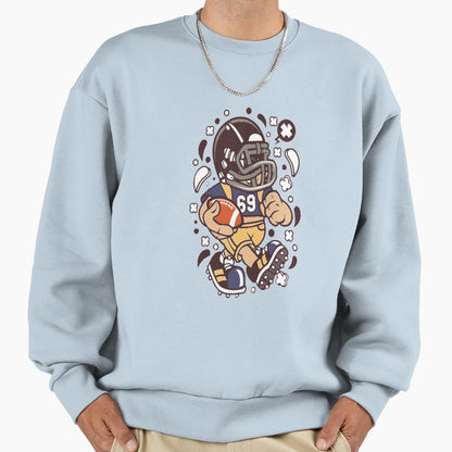 Football Sweatshirt - Unique Graphic Men Women - T-Shirt, Sweatshirt, Hoodie