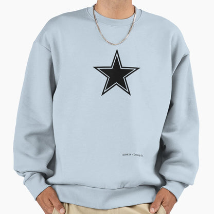 Simple Star Sweatshirt - Novelty Apparel Unisex - T-Shirt, Sweatshirt, Hoodie