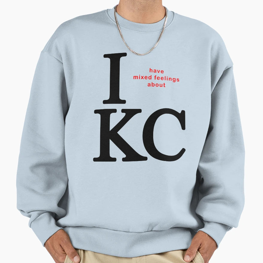 Funny I Love Kc Sweatshirt - Streetwear Style for Adults - T-Shirt, Sweatshirt, Hoodie