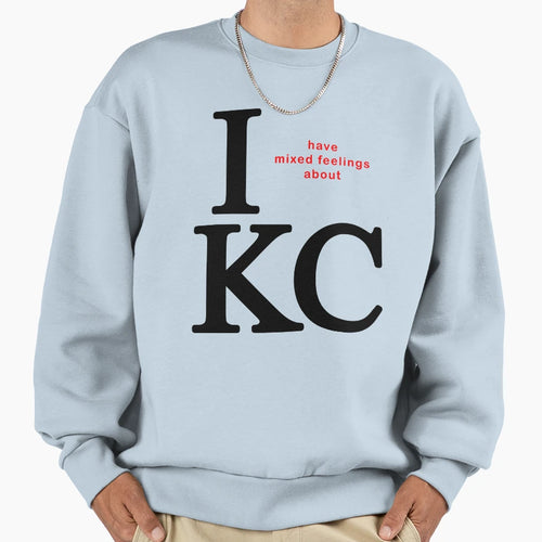 Funny I Love Kc Sweatshirt - Streetwear Style for Adults - T-Shirt, Sweatshirt, Hoodie