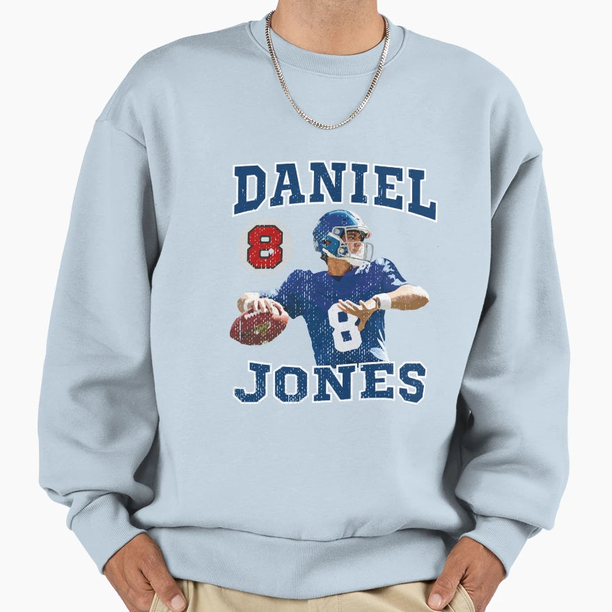 Daniel Jones Danny Dimes Sweatshirt - Novelty Apparel Unisex - T-Shirt, Sweatshirt, Hoodie