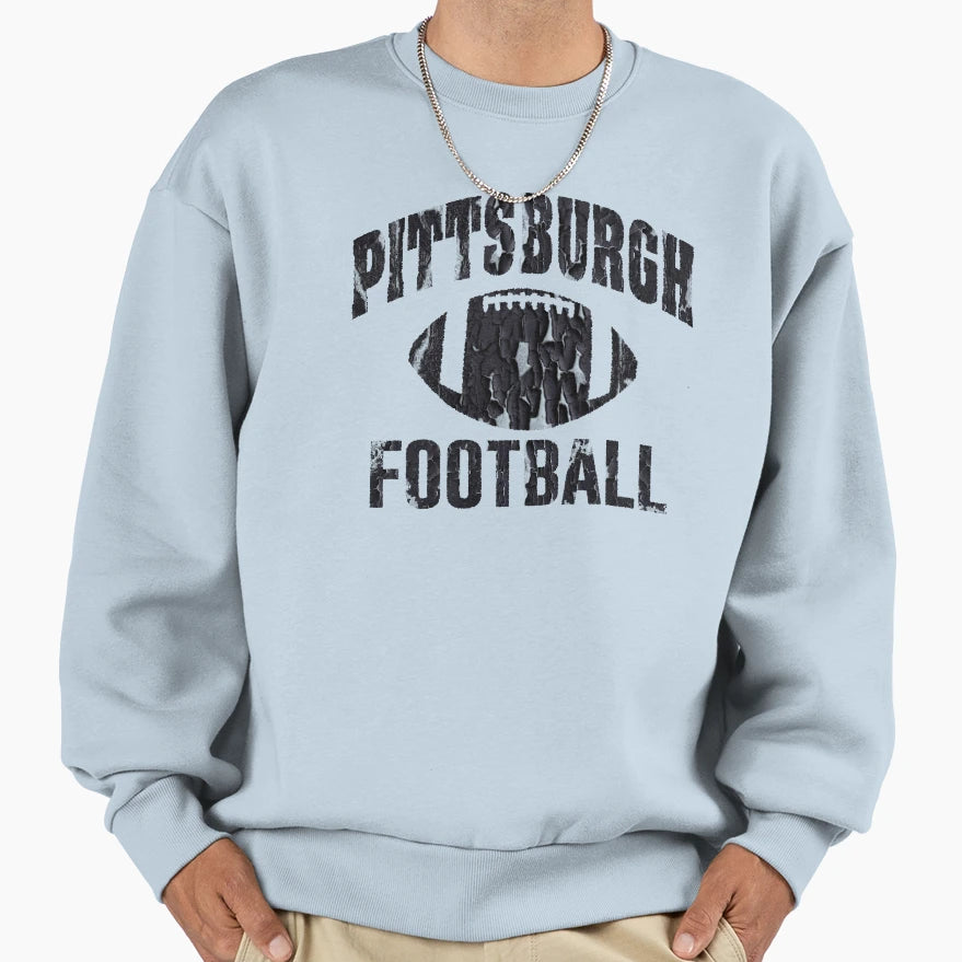 Pittsburgh Football Sweatshirt - Casual Everyday Wear for Adults - T-Shirt, Sweatshirt, Hoodie