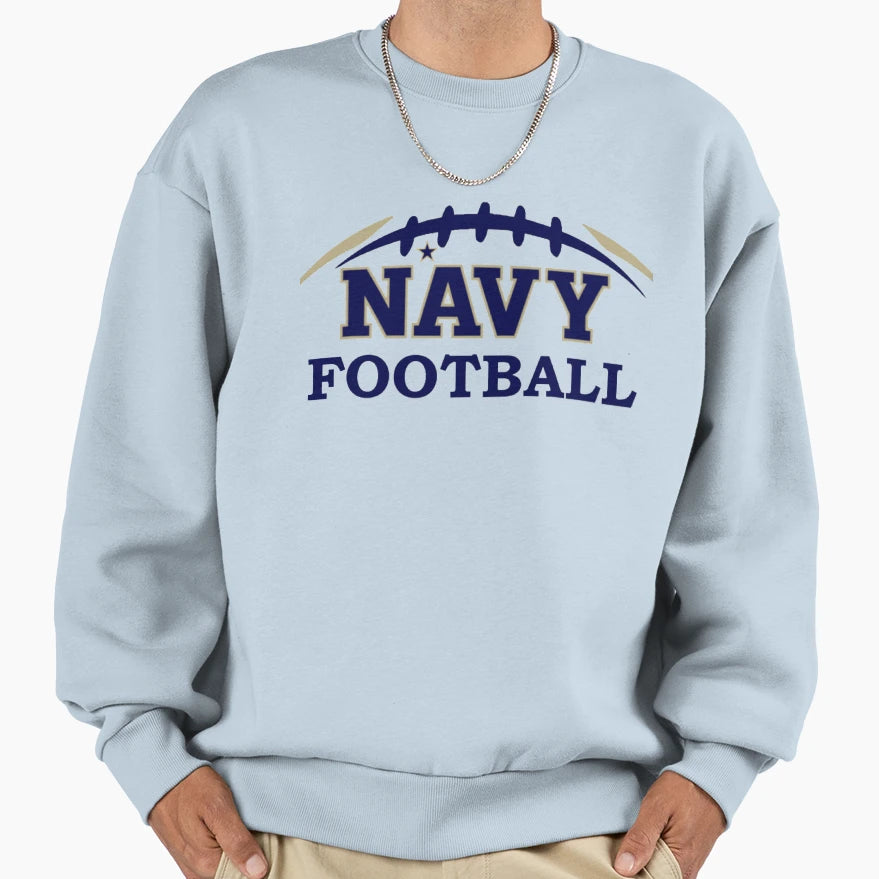 Navy Football T-Shirt - Unique Graphic Men Women - T-Shirt, Sweatshirt, Hoodie