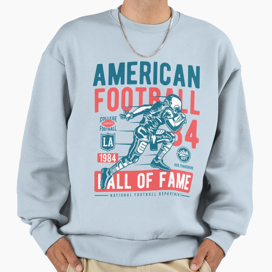 American Football Sweatshirt - Fun Novelty Design for Adults - T-Shirt, Sweatshirt, Hoodie
