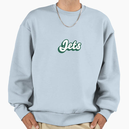 Styled Jets Sweatshirt - Minimalist Print for Adults - T-Shirt, Sweatshirt, Hoodie
