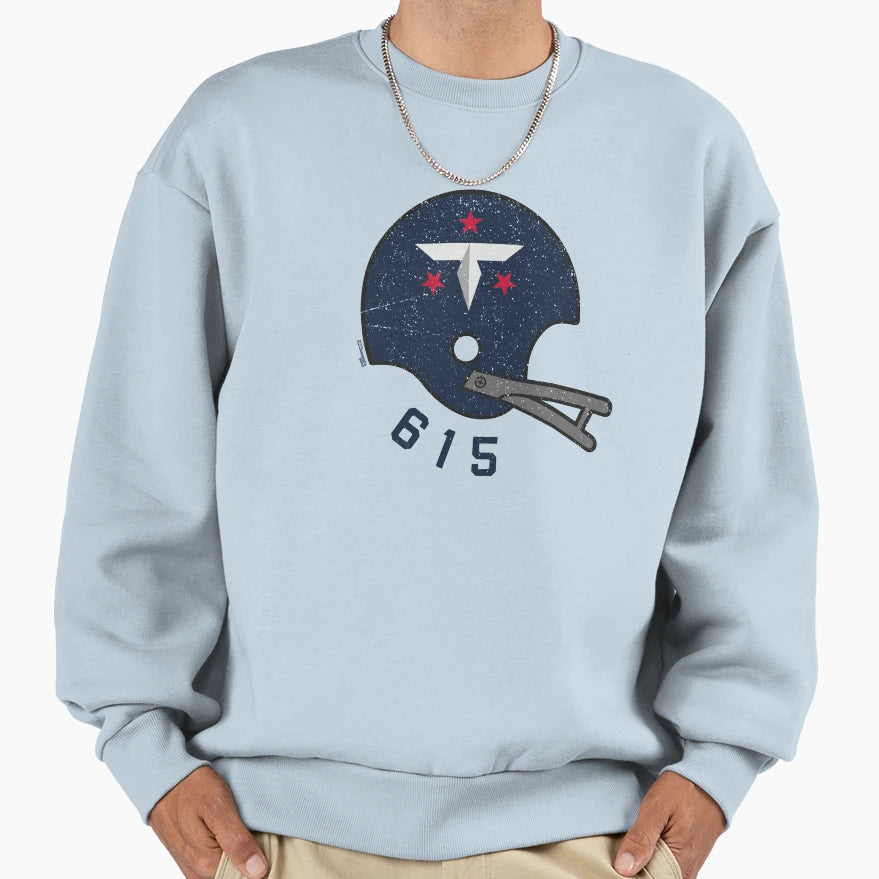 615 Nashville Tennessee Damgoodgame Sweatshirt - Graphic Print Men Women - T-Shirt, Sweatshirt, Hoodie