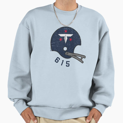 615 Nashville Tennessee Damgoodgame Sweatshirt - Graphic Print Men Women - T-Shirt, Sweatshirt, Hoodie
