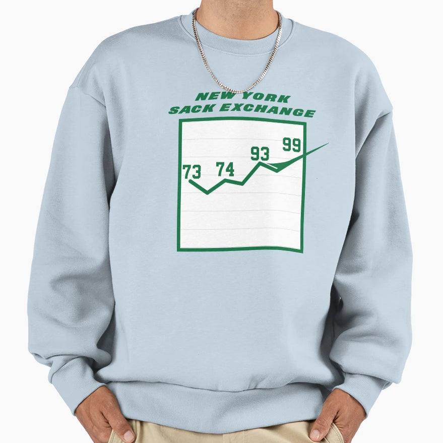 New York Jets New York Sack Sweatshirt - Fun Novelty Design Unisex - T-Shirt, Sweatshirt, Hoodie