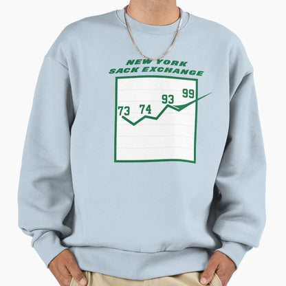 New York Jets New York Sack Sweatshirt - Fun Novelty Design Unisex - T-Shirt, Sweatshirt, Hoodie