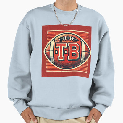 Tampa Bay Football Emblem Sweatshirt - Trendy Graphic for Adults - T-Shirt, Sweatshirt, Hoodie