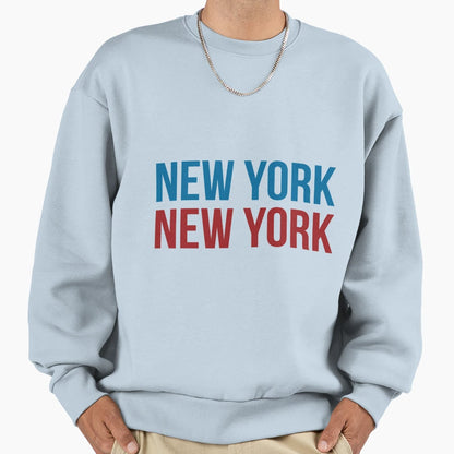 New York New York Sweatshirt - Aesthetic Graphic for Adults - T-Shirt, Sweatshirt, Hoodie