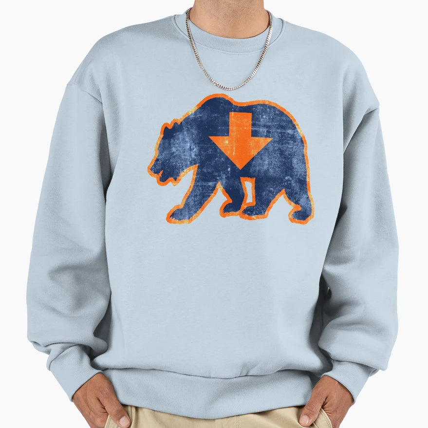 Chicago Sports Product Bear Down Sweatshirt - Aesthetic Graphic for Adults - T-Shirt, Sweatshirt, Hoodie