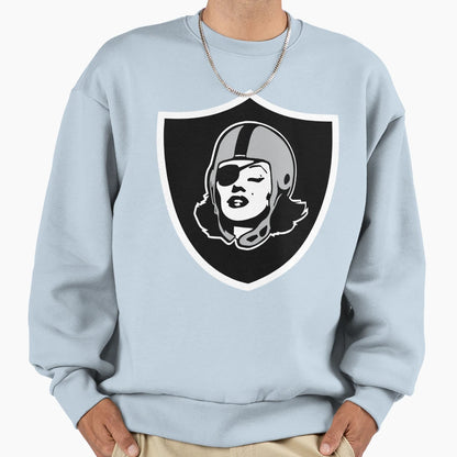 Raiderette Sweatshirt - Aesthetic Graphic for Adults - T-Shirt, Sweatshirt, Hoodie
