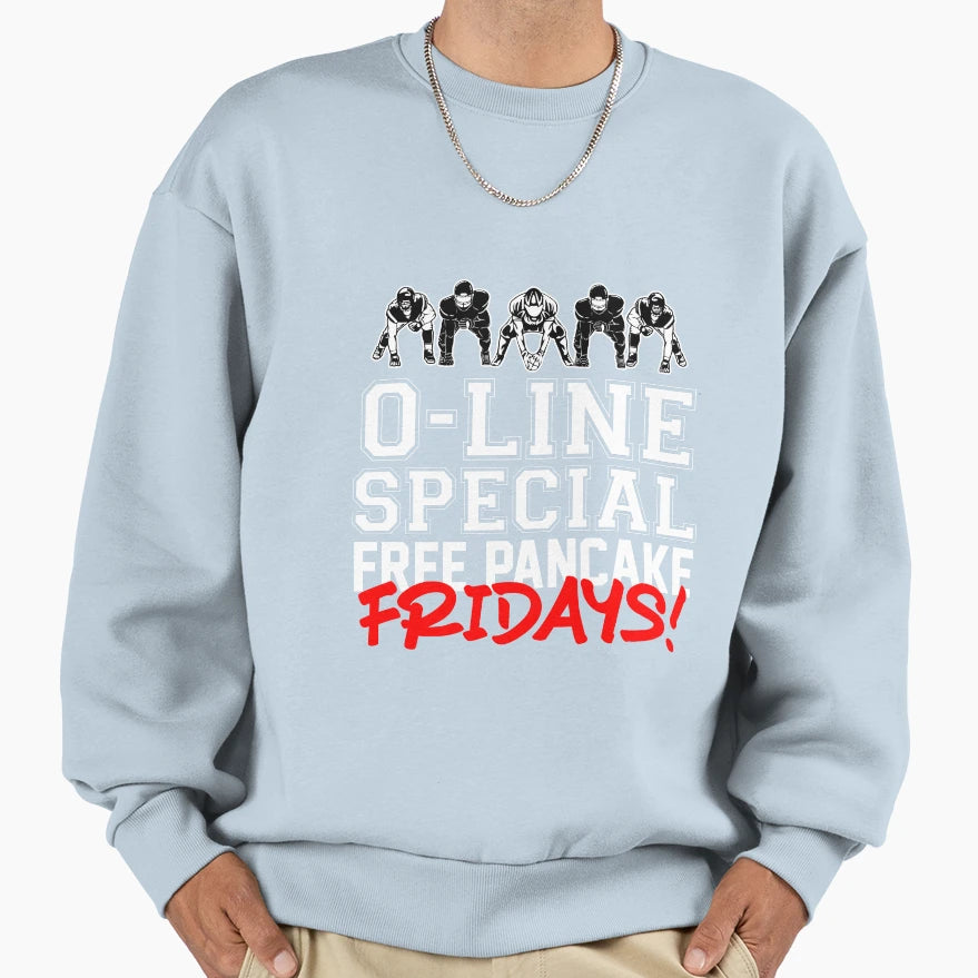 Score Laugh Our Offensive Line Sweatshirt - Fun Novelty Design Men Women - T-Shirt, Sweatshirt, Hoodie