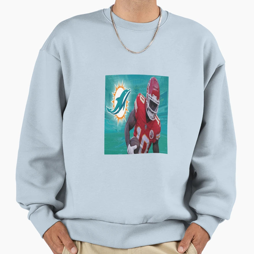 TH Dolphins Sweatshirt - Casual Everyday Wear Unisex - T-Shirt, Sweatshirt, Hoodie