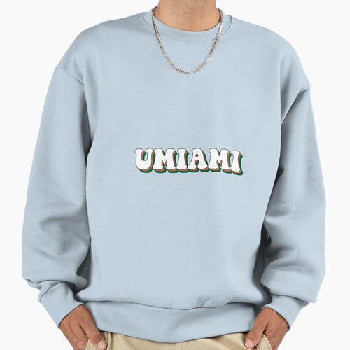Miami Lettering Sweatshirt - Streetwear Style Men Women - T-Shirt, Sweatshirt, Hoodie