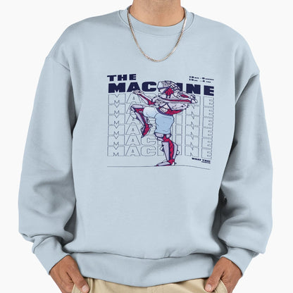Robotic Fighter Sweatshirt - Minimalist Print Men Women - T-Shirt, Sweatshirt, Hoodie