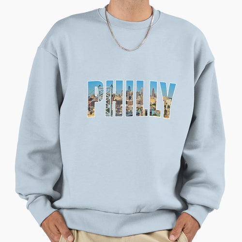 Philadelphia Sweatshirt - Aesthetic Graphic Men Women - T-Shirt, Sweatshirt, Hoodie