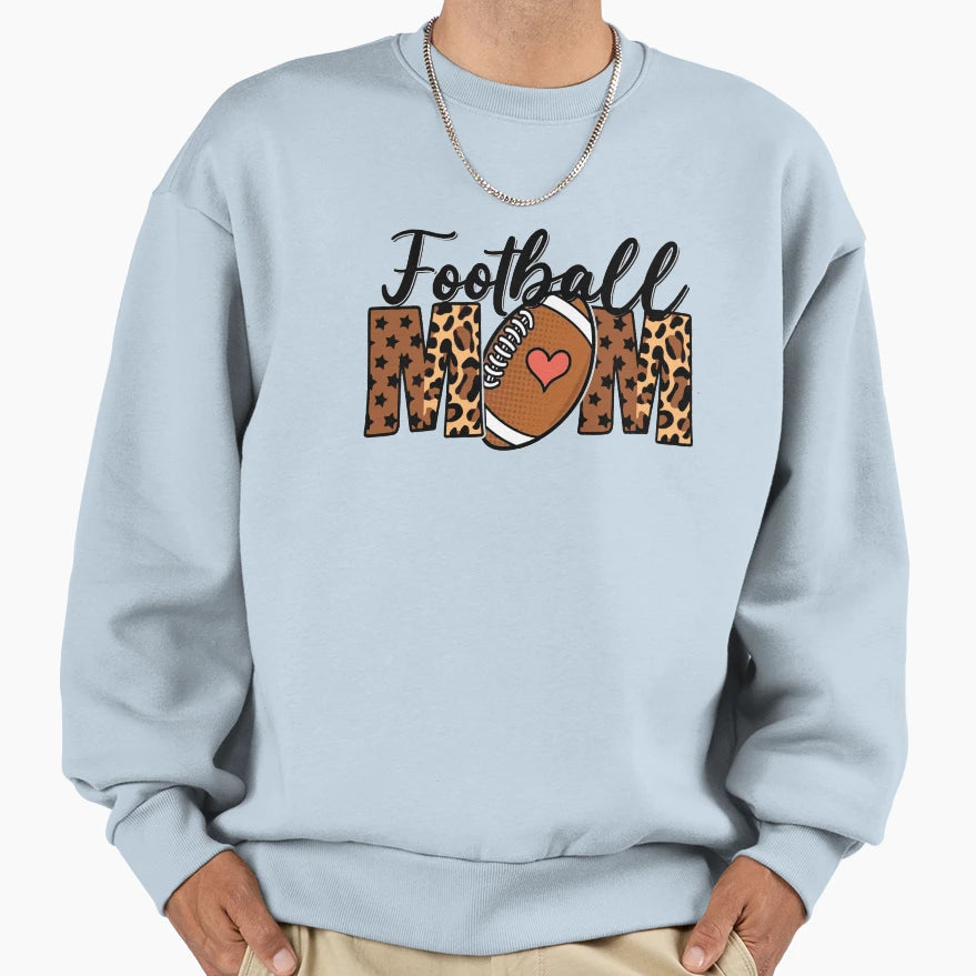 Football Mom Football Season Custom Sweatshirt - Novelty Apparel for Adults - T-Shirt, Sweatshirt, Hoodie