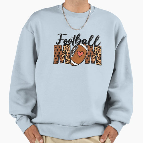 Football Mom Football Season Custom Sweatshirt - Novelty Apparel for Adults - T-Shirt, Sweatshirt, Hoodie