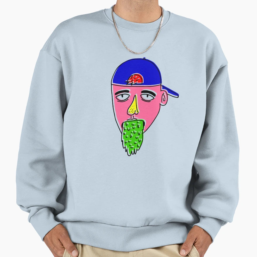 This Dude Is Barfing Sweatshirt - Streetwear Style Unisex - T-Shirt, Sweatshirt, Hoodie