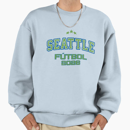 Seattle F Tbol 2026 Soccer Fan Gear Sweatshirt - Graphic Print for Adults - T-Shirt, Sweatshirt, Hoodie