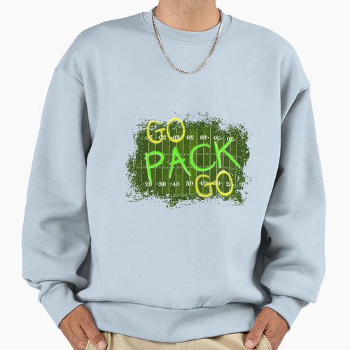 Go Pack Go Sweatshirt - Custom Art Print Men Women - T-Shirt, Sweatshirt, Hoodie