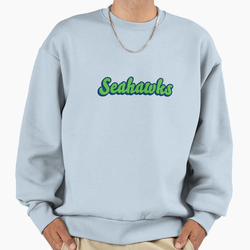 Styled Seahawks Sweatshirt - Trendy Graphic Unisex - T-Shirt, Sweatshirt, Hoodie