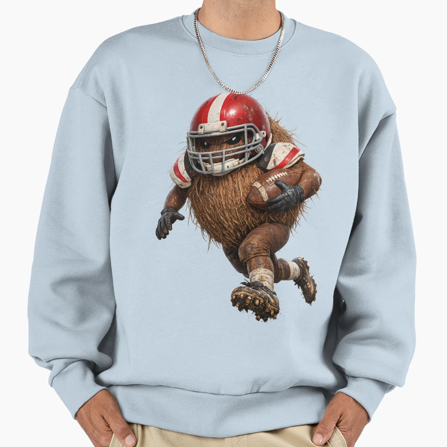 Gridiron Coconut 3D Realistic Sweatshirt - Custom Art Print Men Women - T-Shirt, Sweatshirt, Hoodie