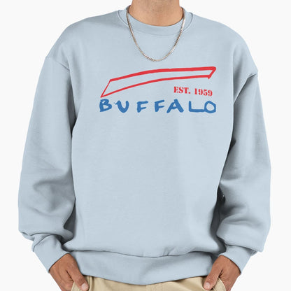 Buffalo Bills Est 1959 Football Fan Sweatshirt - Unique Graphic Unisex - T-Shirt, Sweatshirt, Hoodie