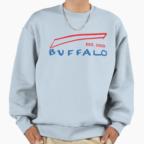 Buffalo Bills Est 1959 Football Fan Sweatshirt - Unique Graphic Unisex - T-Shirt, Sweatshirt, Hoodie
